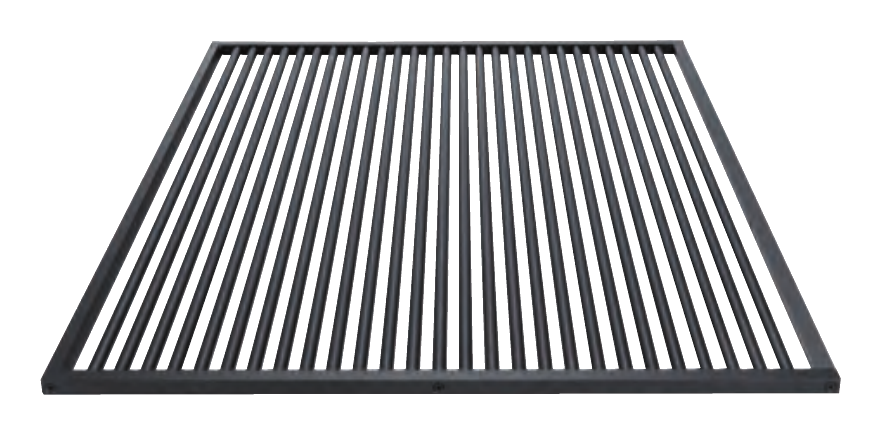 Griglia gn 2/1 cm.65x53,5 antiad.nero - COAL182G-2/1