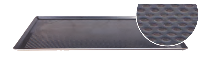 Teglia gn al/3003 microforata h.2 cm. - COAL182MF-1/1
