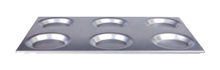 Teglia gn 6 stampi al cm 53x32,5 - COAL18306