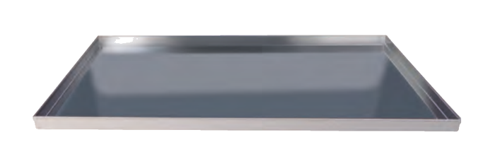 Teglia ret lega 3003 h 2 cm 60x40 (1,5) bordi dritti - COAL49/2D60