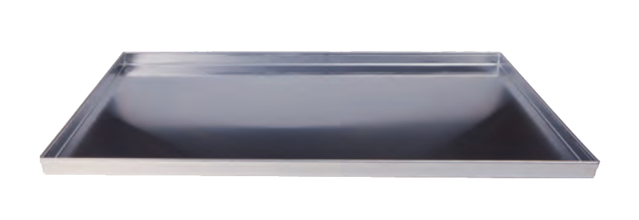 Teglia ret lega 3003 h 2 cm 60x40 (1,2) bordi dritti - COAL49/2DL60