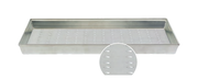 Teglia ret al 3003 forata - 40x30 cm - COAL49/3F40