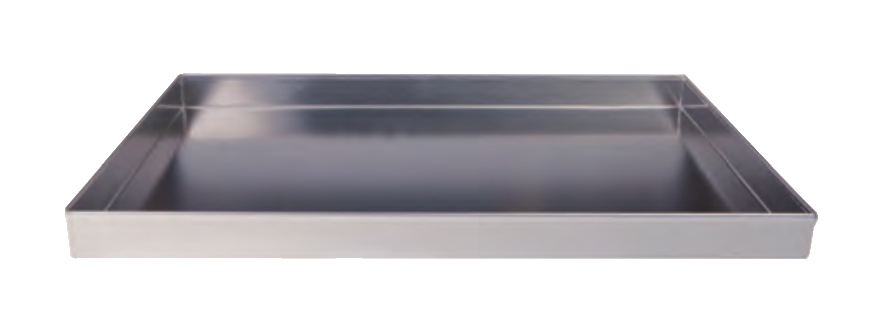Teglia ret lega 3003 h 4 cm 60x40    bordi dritti - COAL49/4D60