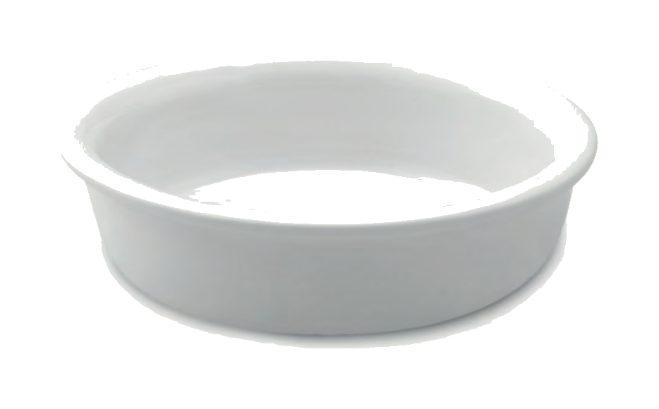 INSERTO IN PORCELLANA ART 110 E 111 CM 24 (24.8 CM X H 5.1 CM) - COCE11024WHT