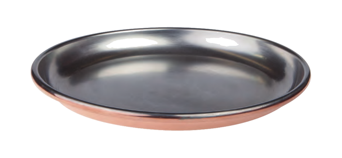 Vassoio-piatto ostriche rame - 24 cm - COCU15824