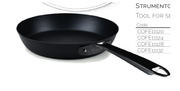 PADELLA FERRO NITRURATO 1/M 1907 INOX PVD NERO - 20 cm - COFE11120
