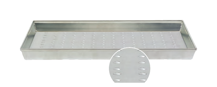 TEGLIA RETT LAM.BLU - 60 cm - COFE149BD60X20X2