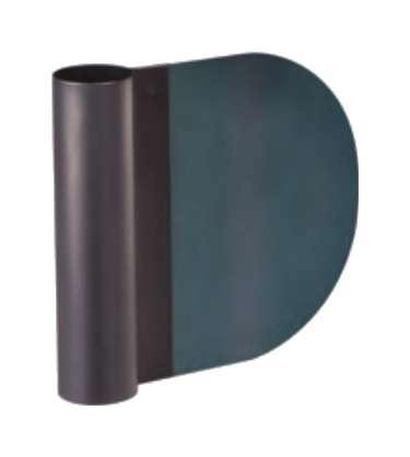 Raschia tonda lamiera blu cm 12 - COFE41TB12