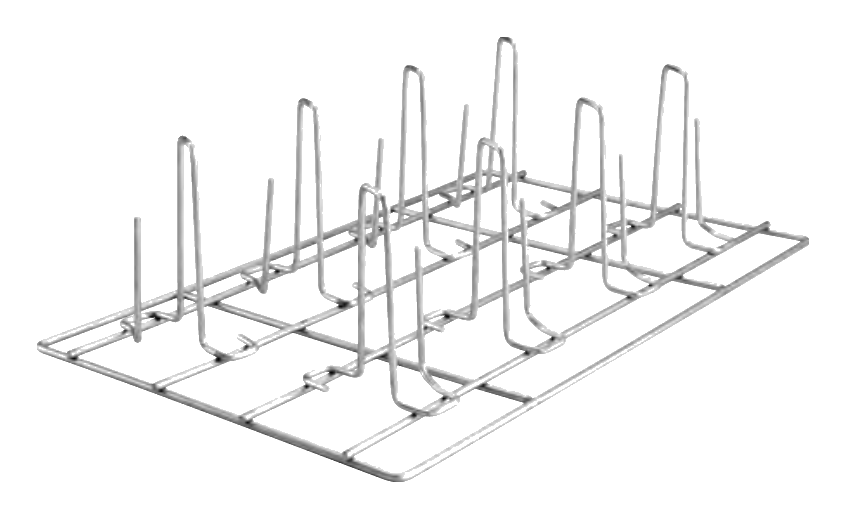 Griglia gn 1/1 x cottura verticale polli 8 posti - COIX182C-1/1
