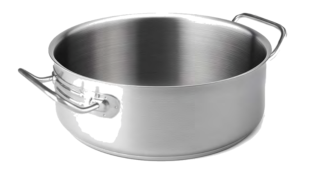 Cass. Bassa 2/m inox 18/10 cm. 60 - COIX3106E60