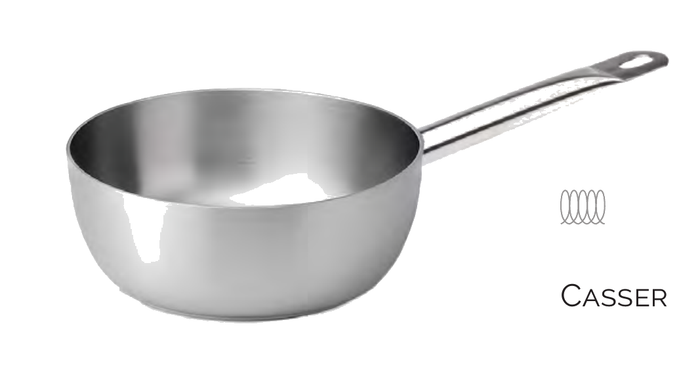 Cass. Conica 1/m inox 18/10 cm. 16 - COIX3109E16