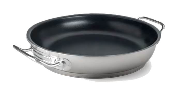 Tegame. Ant. 2/m inox 18/10 cm. 20 interno platinum - COIX3110SP20