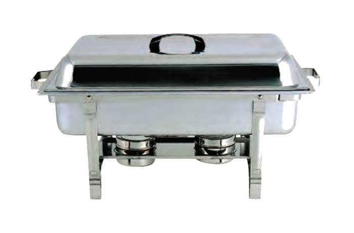 Chafing dish impilabile e cop.staccabile cm.56 x 35,5 x h.31 bacinella aisi 304 - COIX3131
