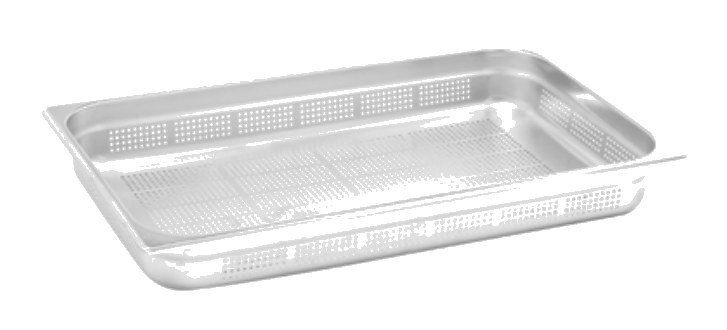 Bacinella inox forata gn 1/1 h 65 - COIXGPP11065