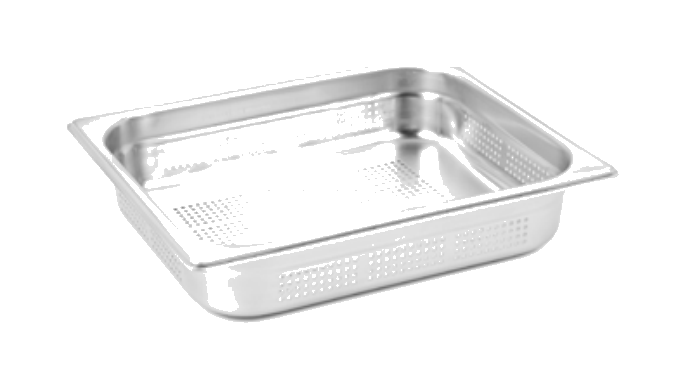 Bacinella inox forata gn 1/2 h 150 - COIXGPP12150