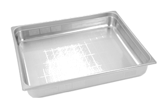 Bacinella inox forata gn 2/1 h 100 - COIXGPP21100