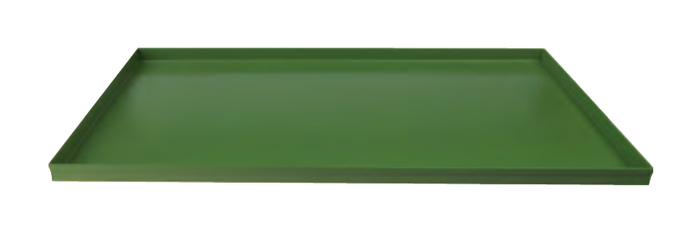 Teglia ret.allum. Antiad "v" cm 60x40x2  bordi dritti - COSA149AL2V60