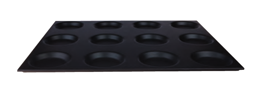Teglia gn antiad.12 stampi cm. 53x65 - COSA183/S12