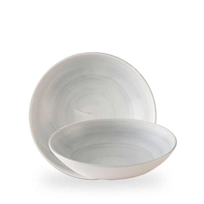 Stonecast Canvas Grey Evolve Piatto Fondo 9.75" Box 12 - CSGYEVB91