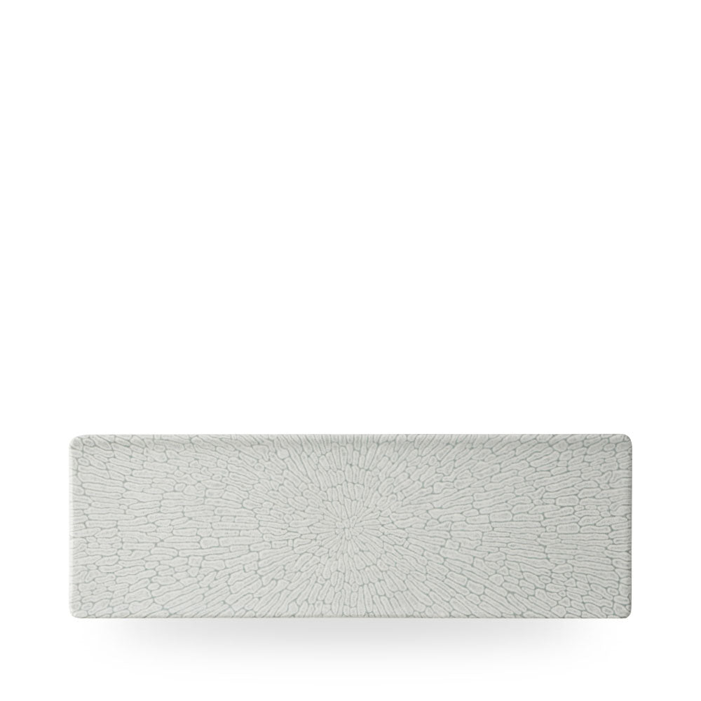 Delta Grey Piatto Rettangolare 33X11Cm Box 6 - DELGOF331