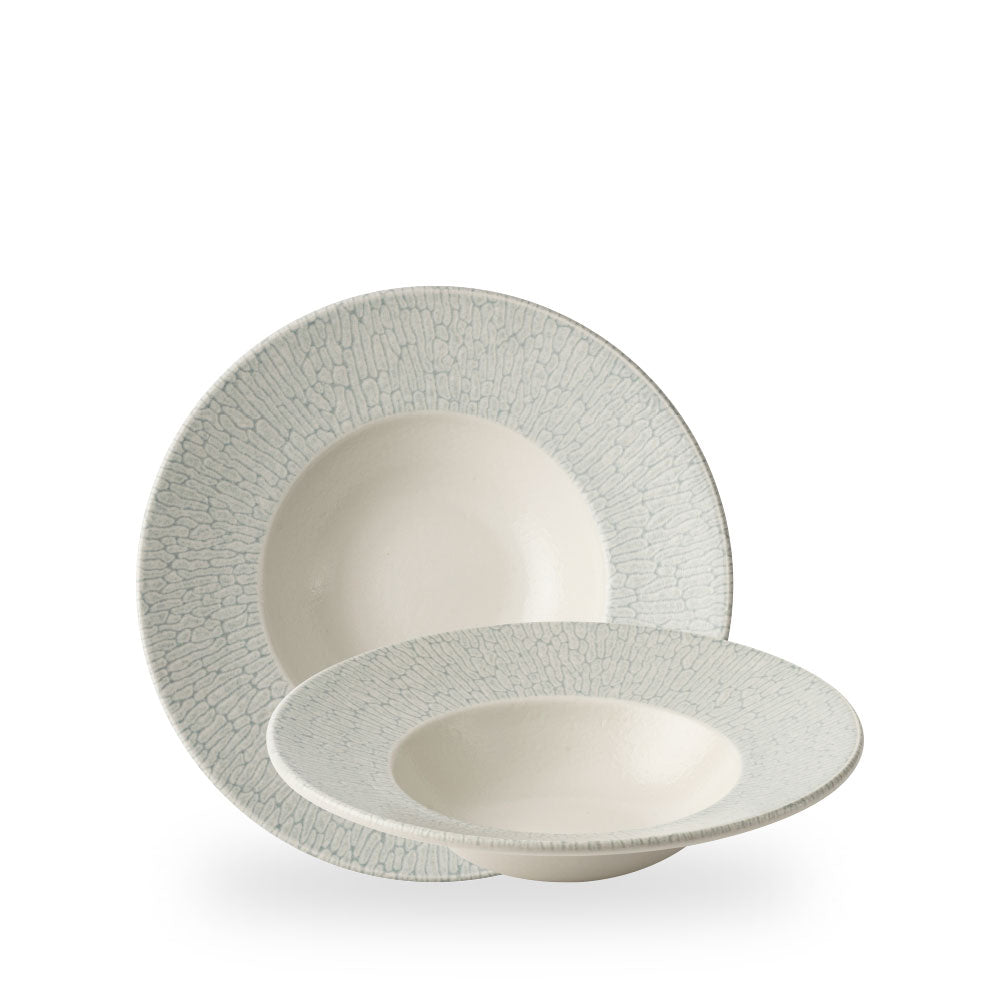 Delta Grey Profile Piatto Fondo Falda Media 9 1/2" Box 12 - DELGVWBM1