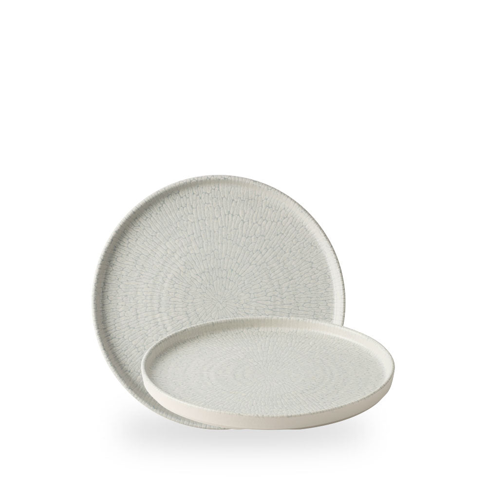 Delta Grey Walled Plate 8 1/4" Box 6 - DELGWP211