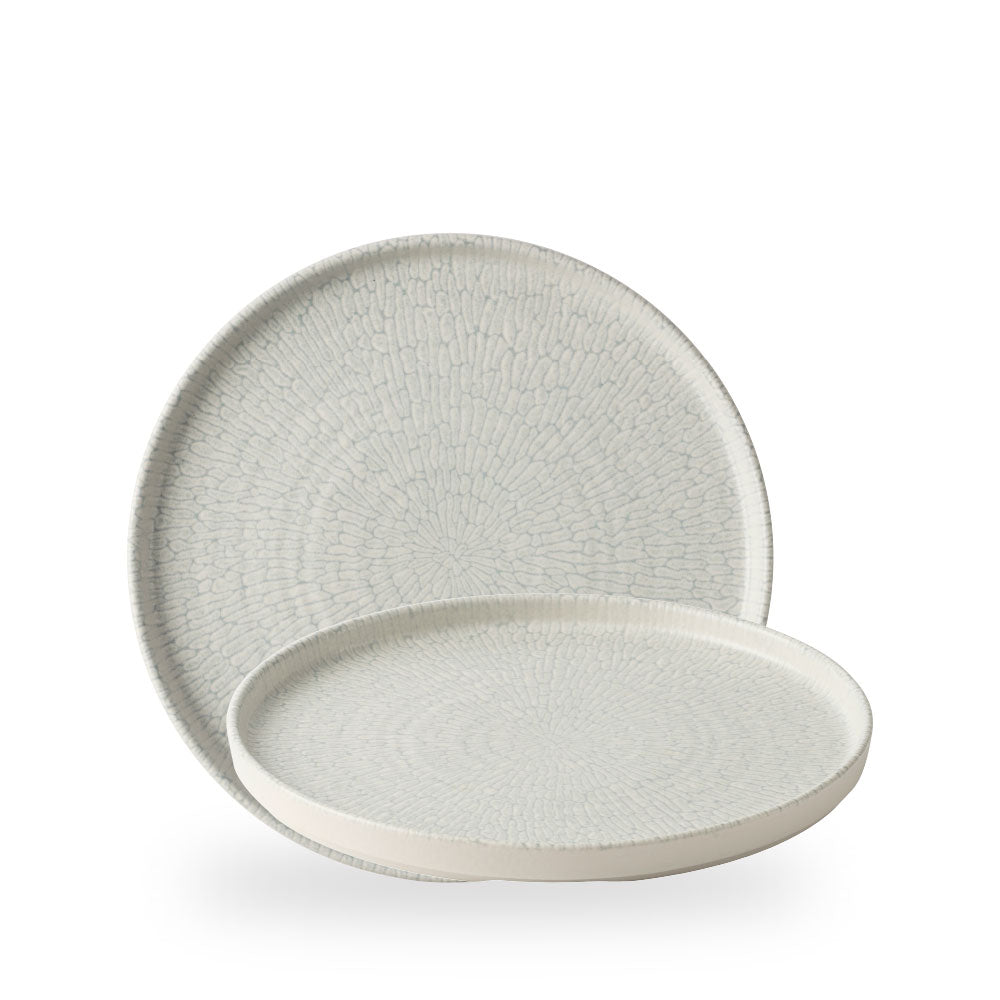 Delta Grey Walled Plate 10 1/4" Box 6 - DELGWP261
