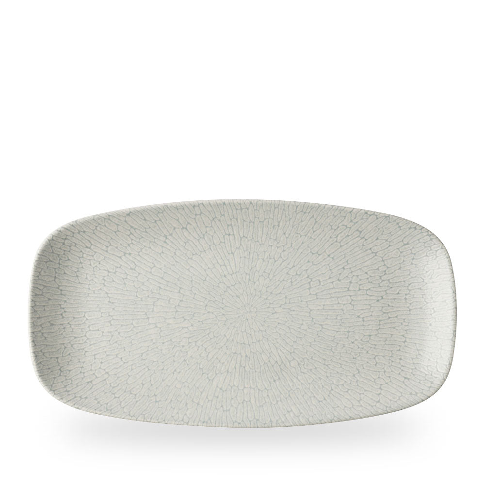 Delta Grey Piatto Rettangolare 13 7/8 X 7 3/8" Box 6 - DELGXO141