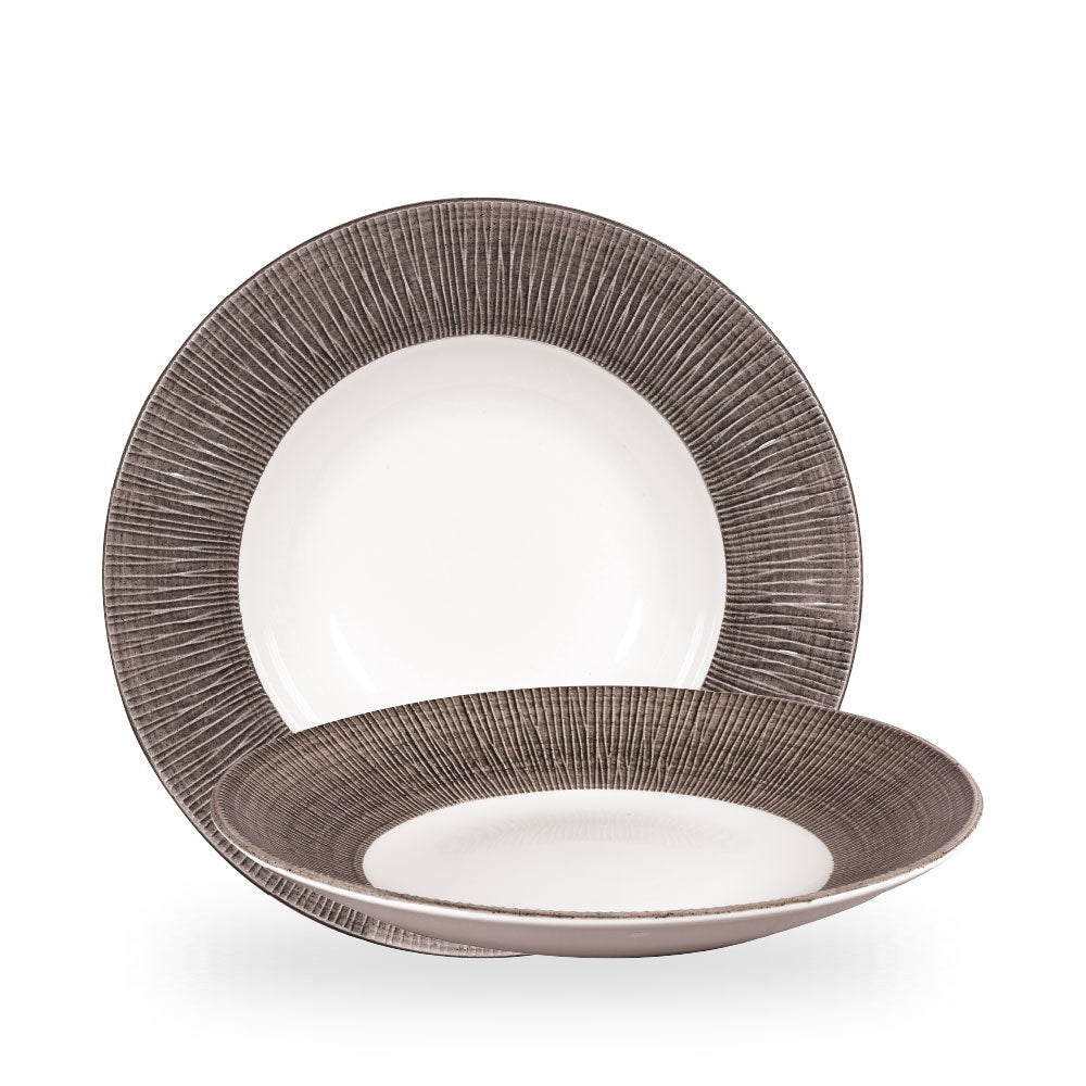 Bamboo Spinwash Dusk Piatto Deep Coupe 10 5/8" Box 12 - DUBALD271