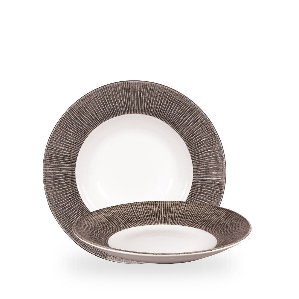 Bamboo Spinwash Dusk Piatto Fondo Con Falda 28Cm Box 12 - DUBALWBL1