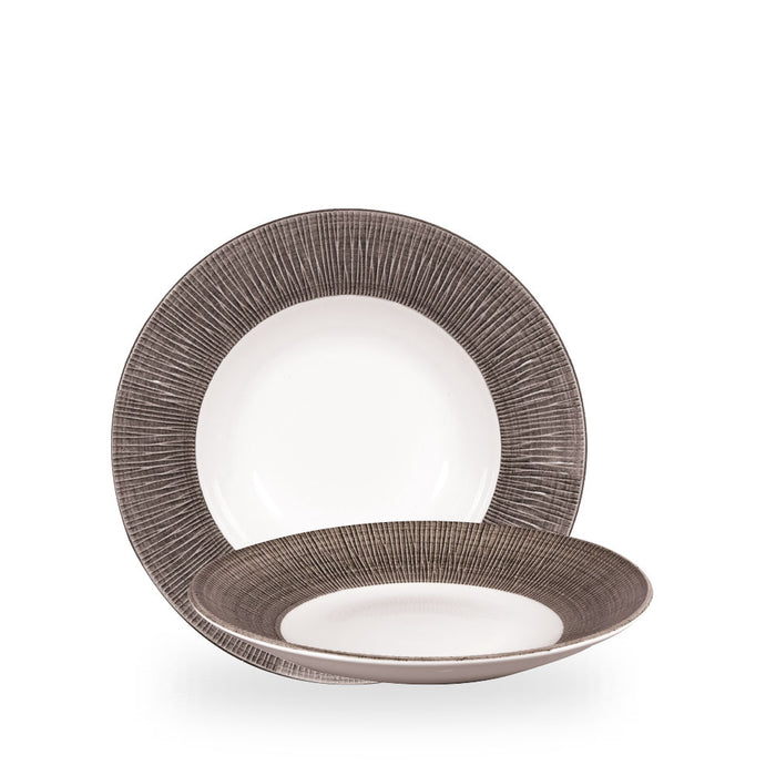 Bamboo Spinwash Dusk Piatto Fondo Con Falda 28Cm Box 12 - DUBALWBL1