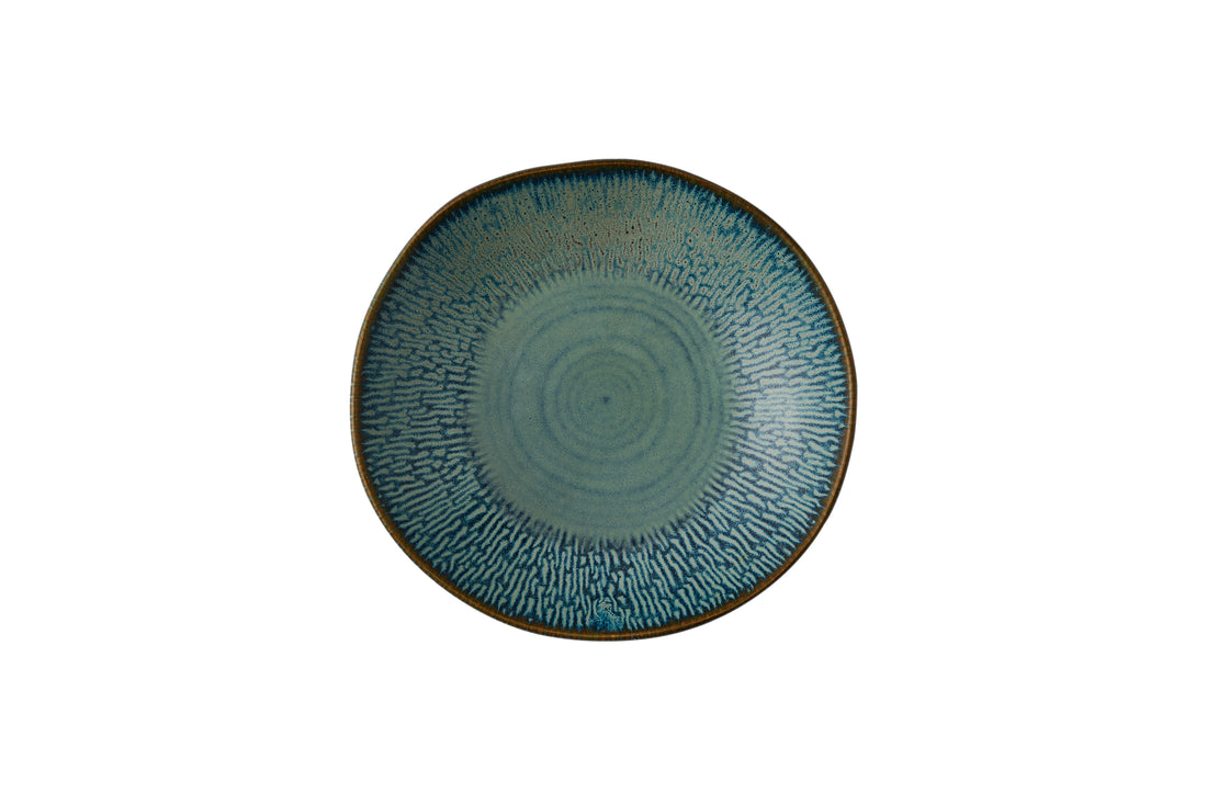 Cascade Sapphire Blue Natural Bowl 25Cm Box 6 - ECABPB251