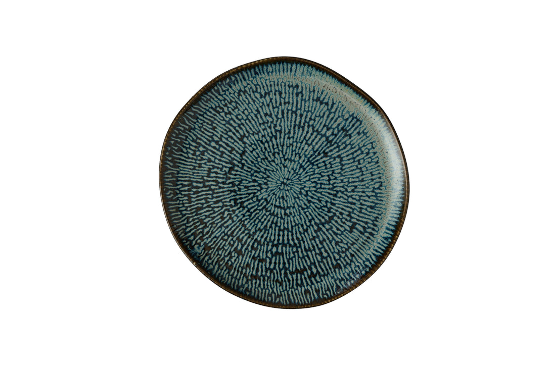 Cascade Sapphire Blue Natural Piatto 26Cm Box 6 - ECABPO261