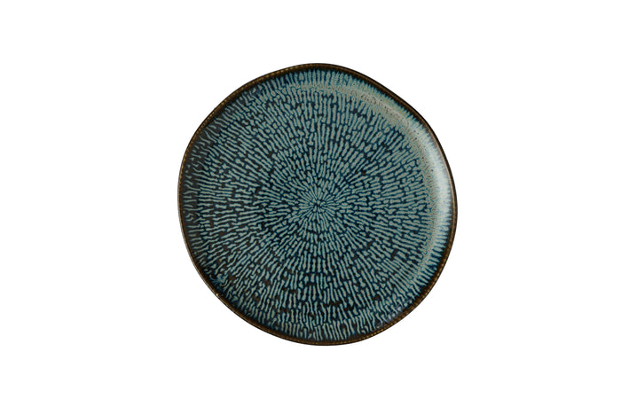 Cascade Sapphire Blue Natural Piatto 26Cm Box 6 - ECABPO261