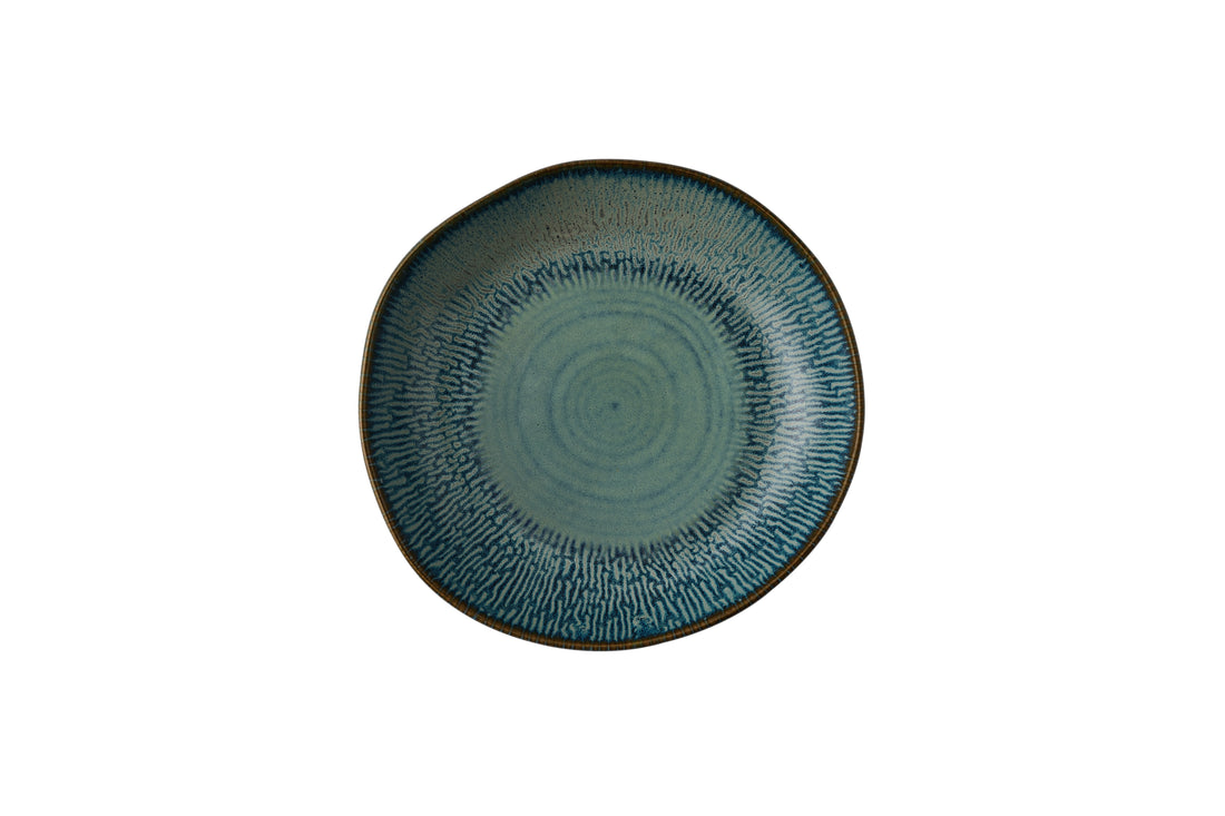 Cascade Sapphire Blue Natural Deep Bowl 25Cm Box 6 - ECABPWB21
