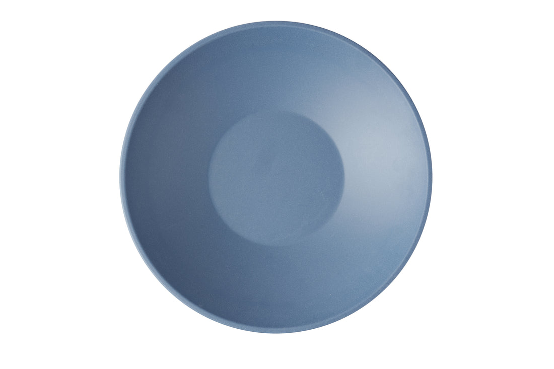 Emerge Oslo Blue Shallow Bowl Melamina 30Cm 83Oz Box 4 - EMBL30SB1