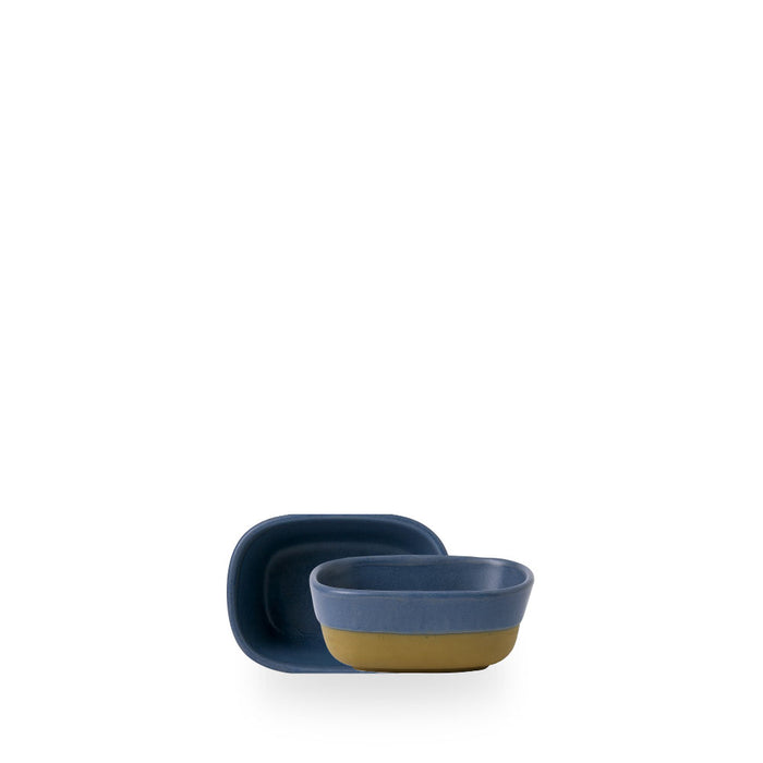 Emerge Oslo Blue Vassoio Con Bordo 12X9X5Cm Box 6 - EMBLED121