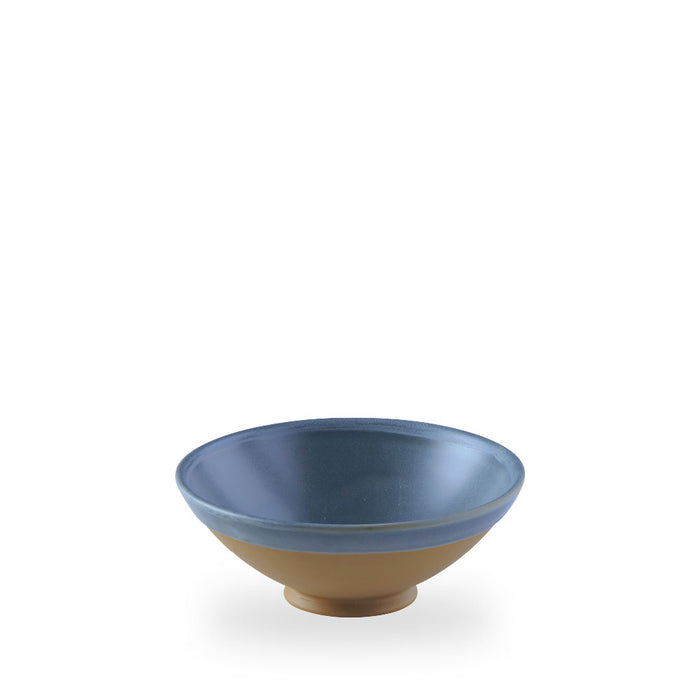 Emerge Oslo Blue Coppetta Con Piede 7 7/8" Box 6 - EMBLEU201