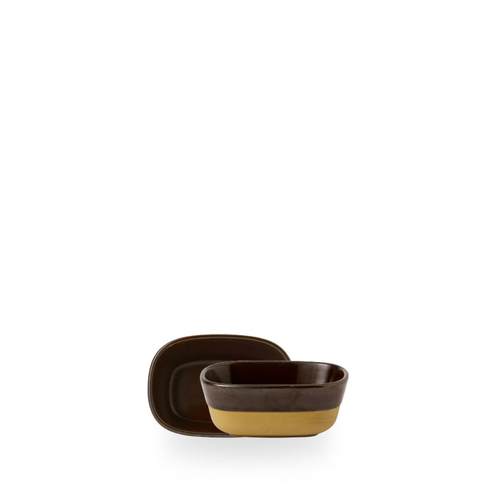 Emerge Cinnamon Brown Vassoio Con Bordo 12X9X5Cm Box 6 - EMBRED121