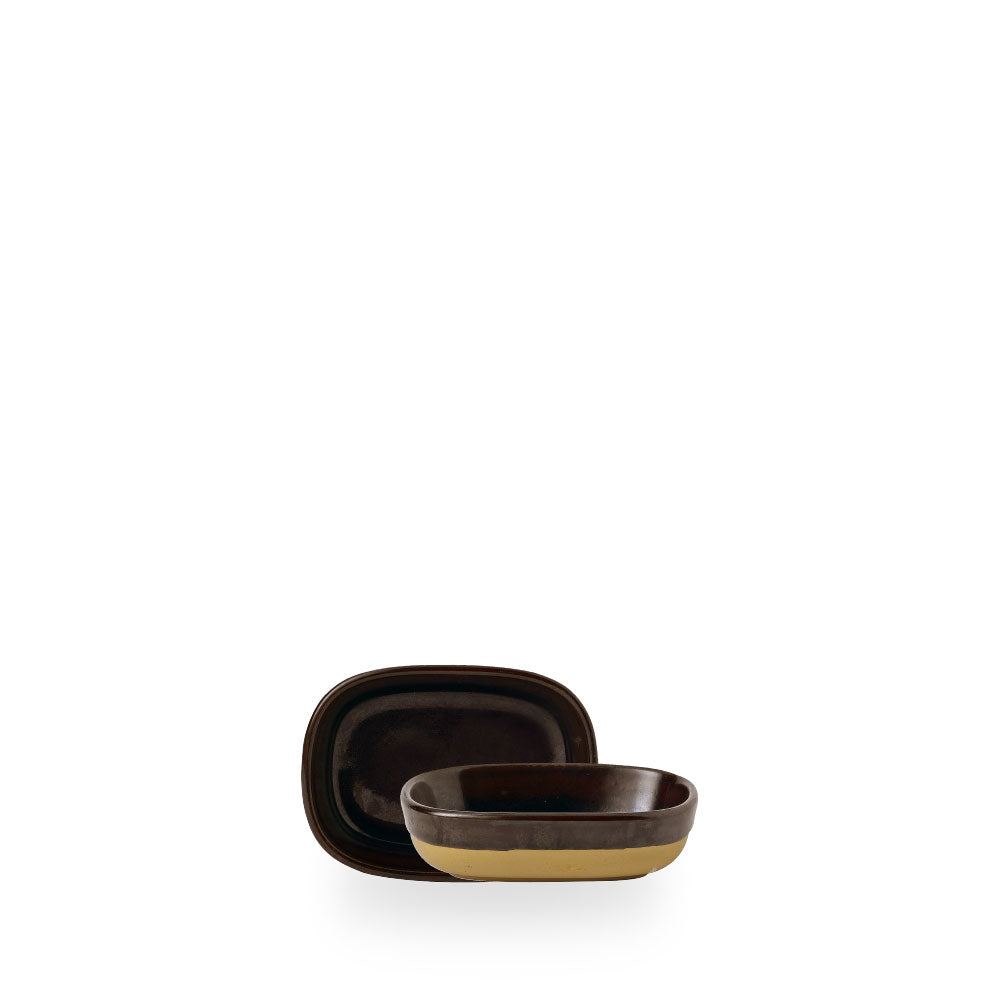 Emerge Cinnamon Brown Vassoio 12X9X3.3Cm Box 6 - EMBRET121