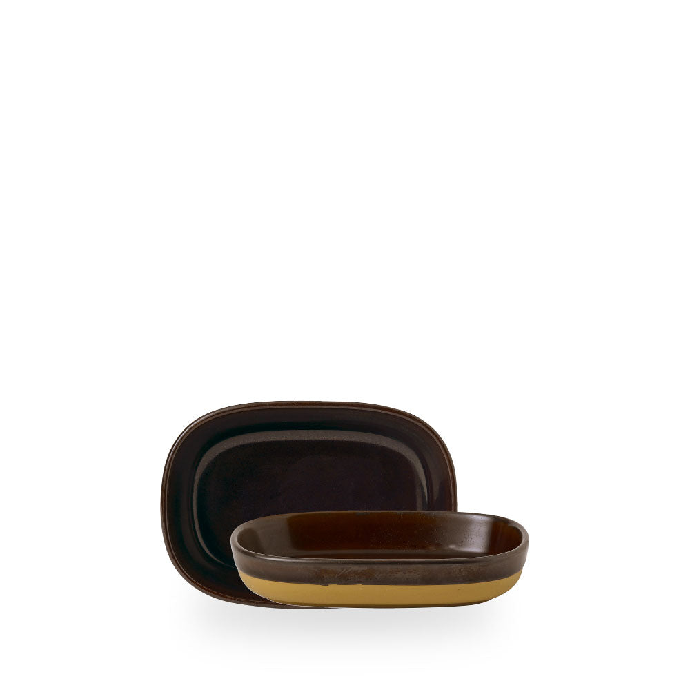 Emerge Cinnamon Brown Vassoio 17X11.7X3.3Cm Box 6 - EMBRET171