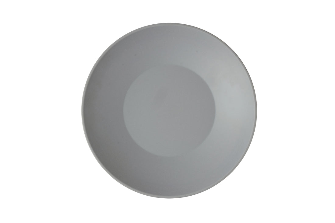 Emerge Seattle Grey Shallow Bowl Melamina 36Cm 130Oz Box 2 - EMGY36SB1