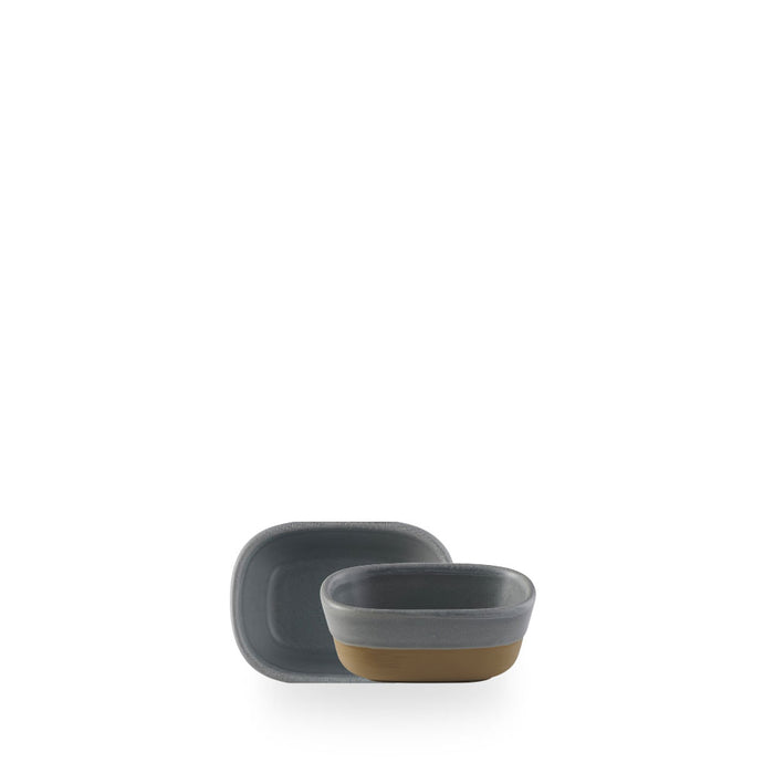 Emerge Seattle Grey Vassoio Con Bordo 12X9X5Cm Box 6 - EMGYED121