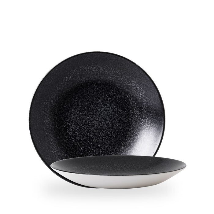 Evo Origins Midnight Black Piatto Fondo Coupe 10" Box 12 - EOBKPD251