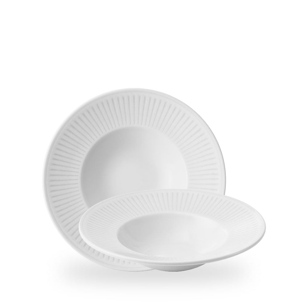 Era Grey Profile Piatto Fondo Con Falda Media 9.4" Box 12 - ERAGVWBM1