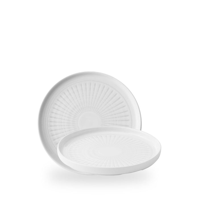 Era Grey Walled Plate 8.25" Box 6 - ERAGWP211