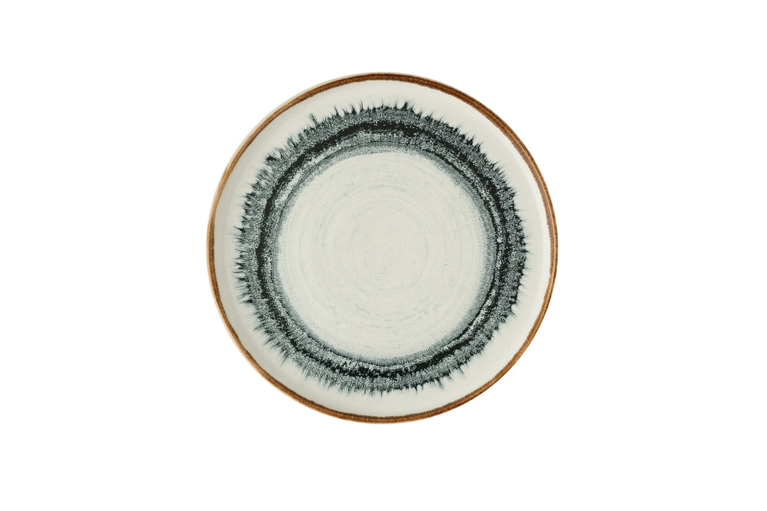 Harvest Flare Natural Walled Plate 10 2/8" Box 6 - FLNAWP261