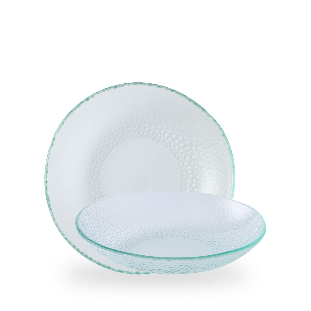 Isla Glass Clear Round Coppetta 24.5Cm Box 6 - GLCLOB241