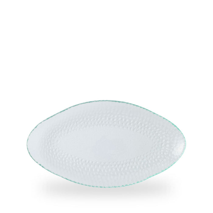 Isla Piatto Ovale In Vetro Trasparente 11 3/4X6 3/8" Box 6 - GLCLTBO11