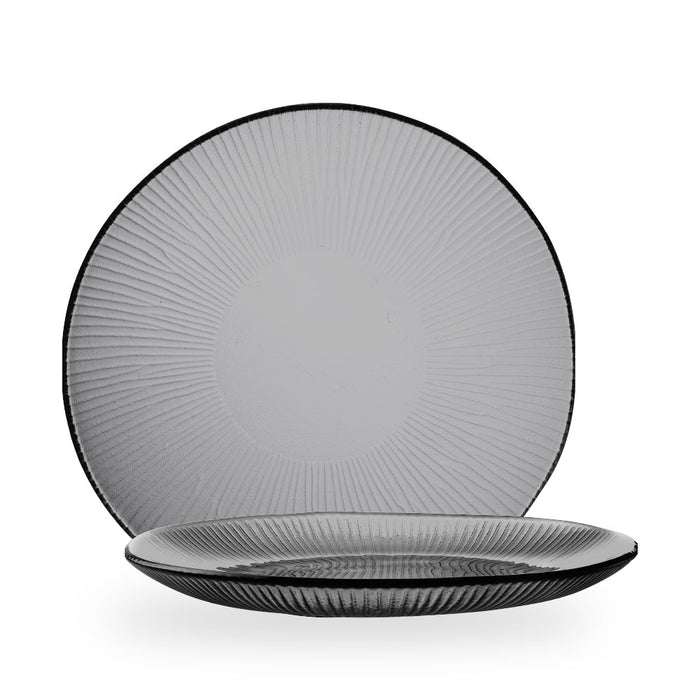 Bamboo Organic Glass Round Piatto 29.5Cm Box 6 - GLDKOP291